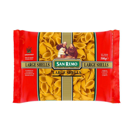 San Remo Large Pasta Shells No 29 - 500g