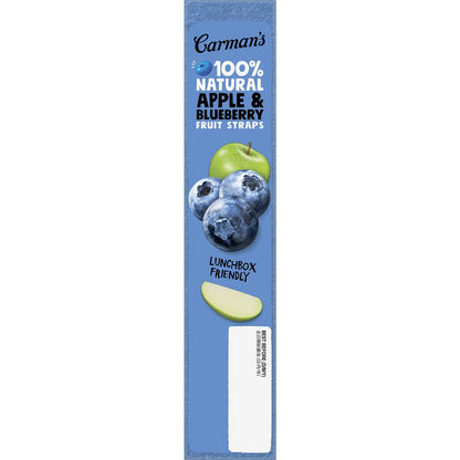 Carman's Apple & Blueberry Fruit Straps 5 pack