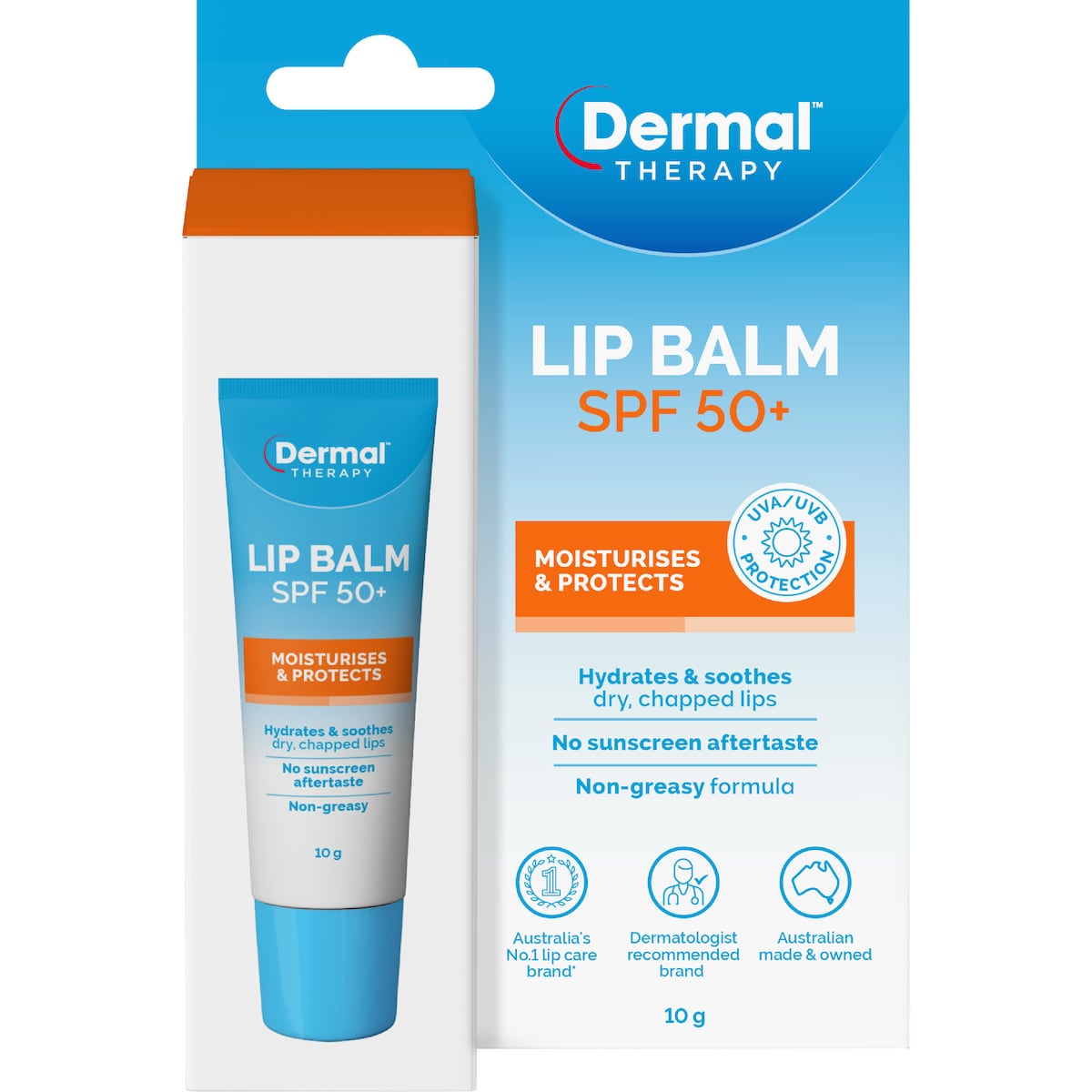 Dermal Therapy Lip Balm Spf 50+ 10g