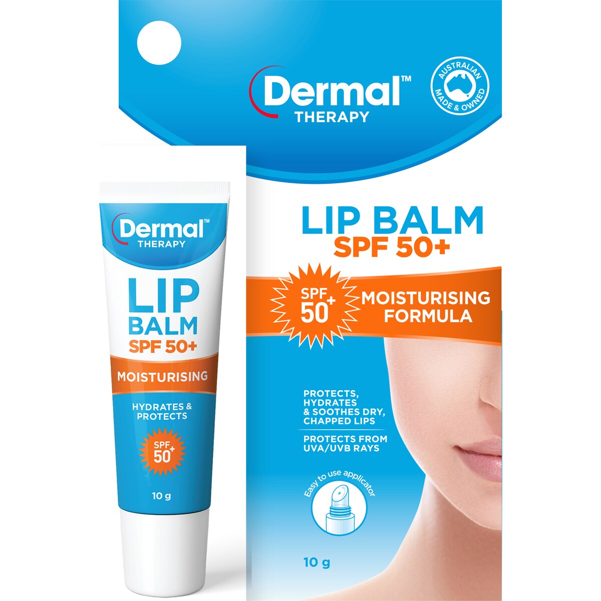 Dermal Therapy Spf 50+ Lip Balm 10g