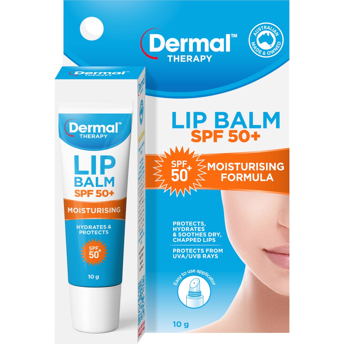 Dermal Therapy Spf 50+ Lip Balm 10g