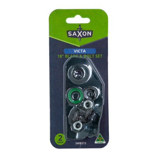 Saxon Victa Mower 18" Blade and Bolt Set SMB212 - 2 Pack