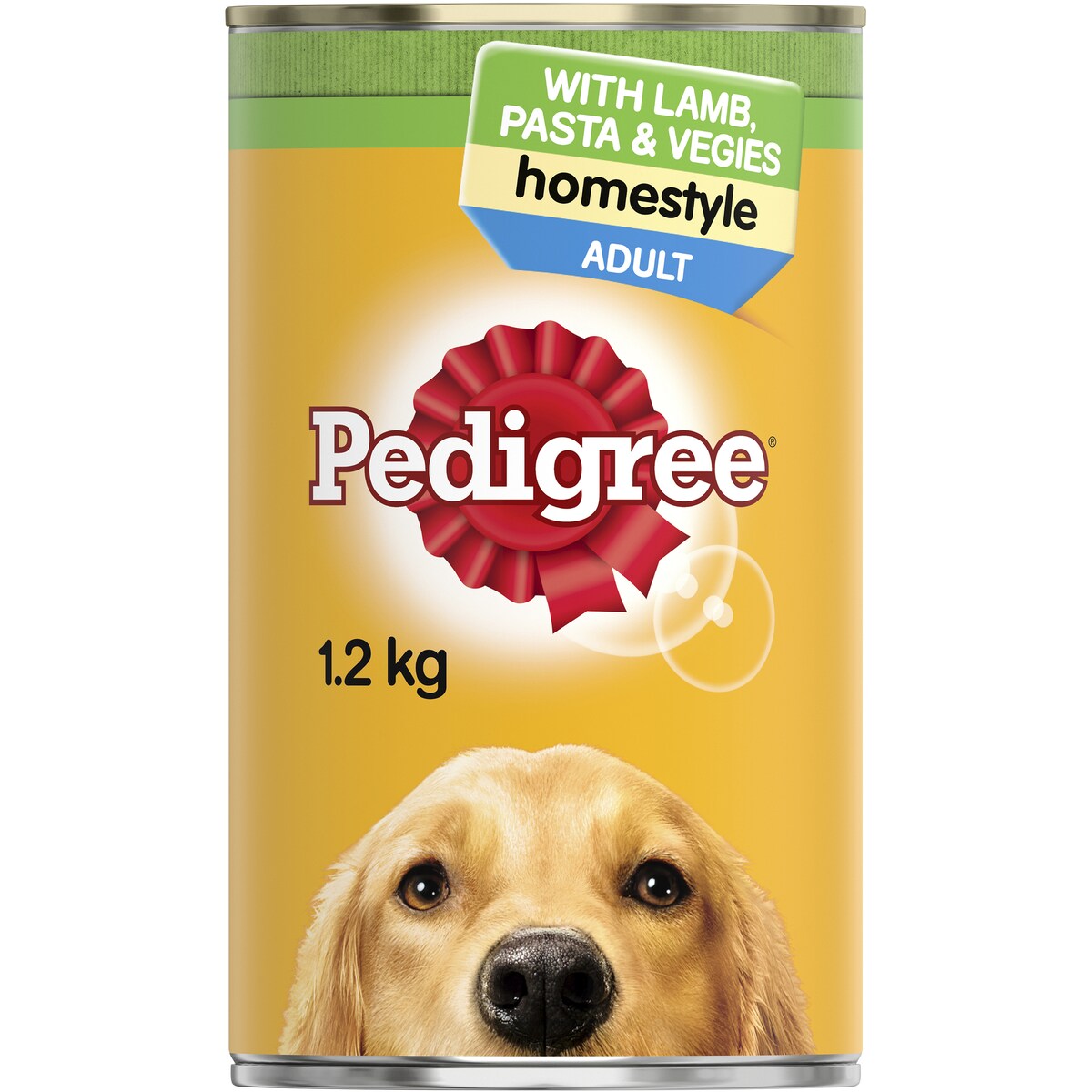 Pedigree Homestyle With Lamb Pasta & Veggies Wet Dog Food Can 1.2kg