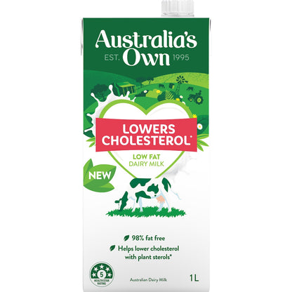 Australias Own Lower Cholesterol Milk 1l