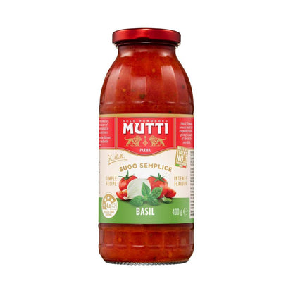 Mutti Sugo Semplice Basil & Onion - 400g