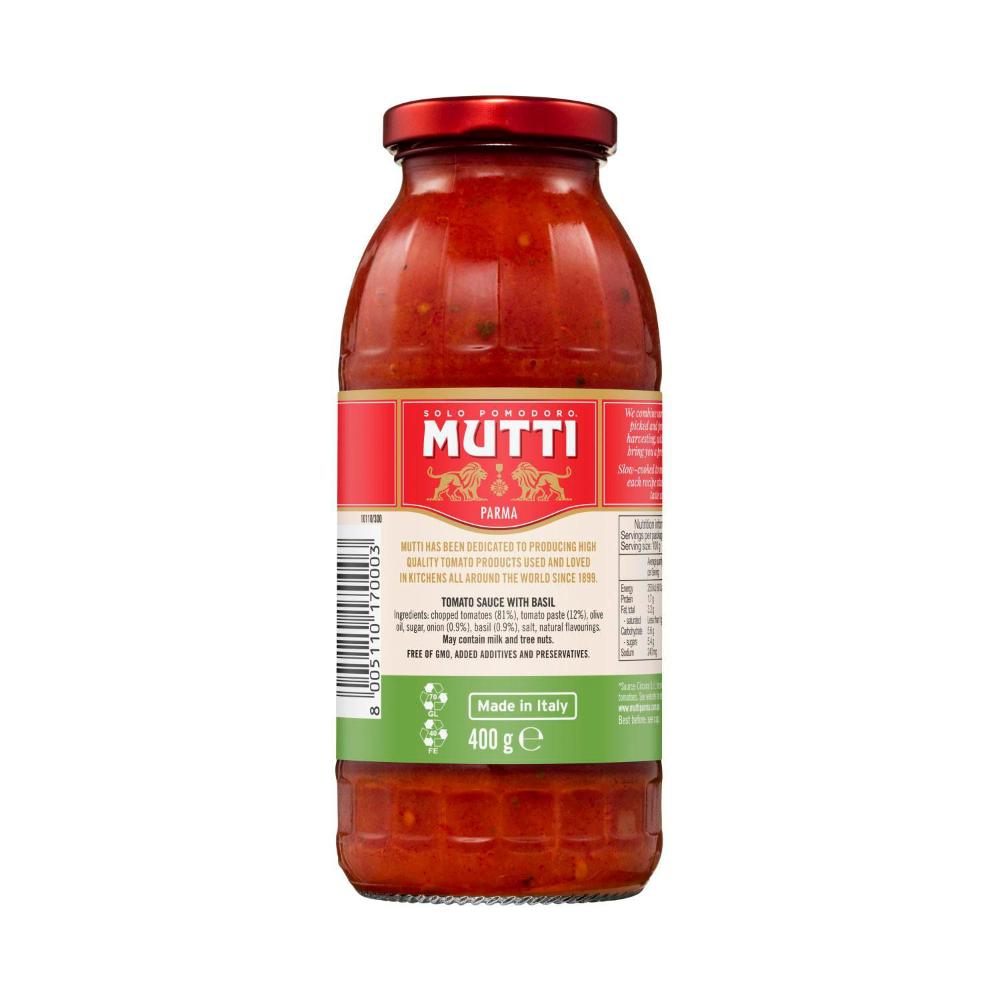 Mutti Sugo Semplice Basil & Onion - 400g