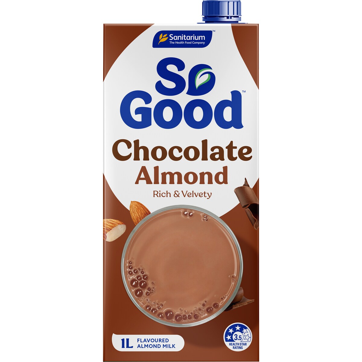 So Good Chocolate Almond Milk 1l
