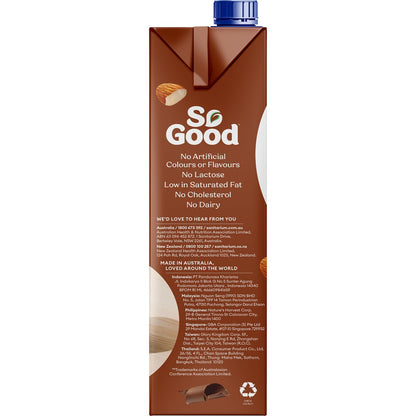 So Good Chocolate Almond Milk 1l