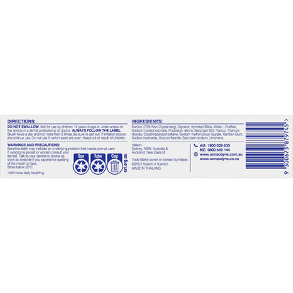 Sensodyne Complete Care Cool Mint Sensitive Toothpaste 100g