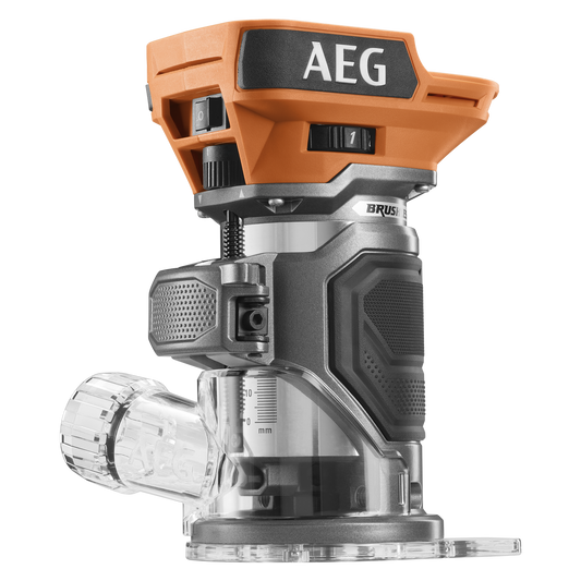 AEG Brushless Trim Router - 18V - 1/4" - Skin Only