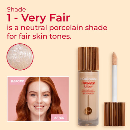 Mcobeauty Flawless Glow Luminous Skin Filter 1 Very Fair 30ml