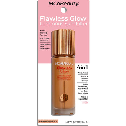 Mcobeauty Flawless Glow Luminous Skin Filter 5 Natural Medium 30ml