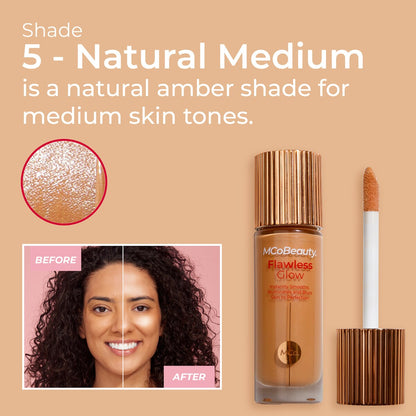 Mcobeauty Flawless Glow Luminous Skin Filter 5 Natural Medium 30ml
