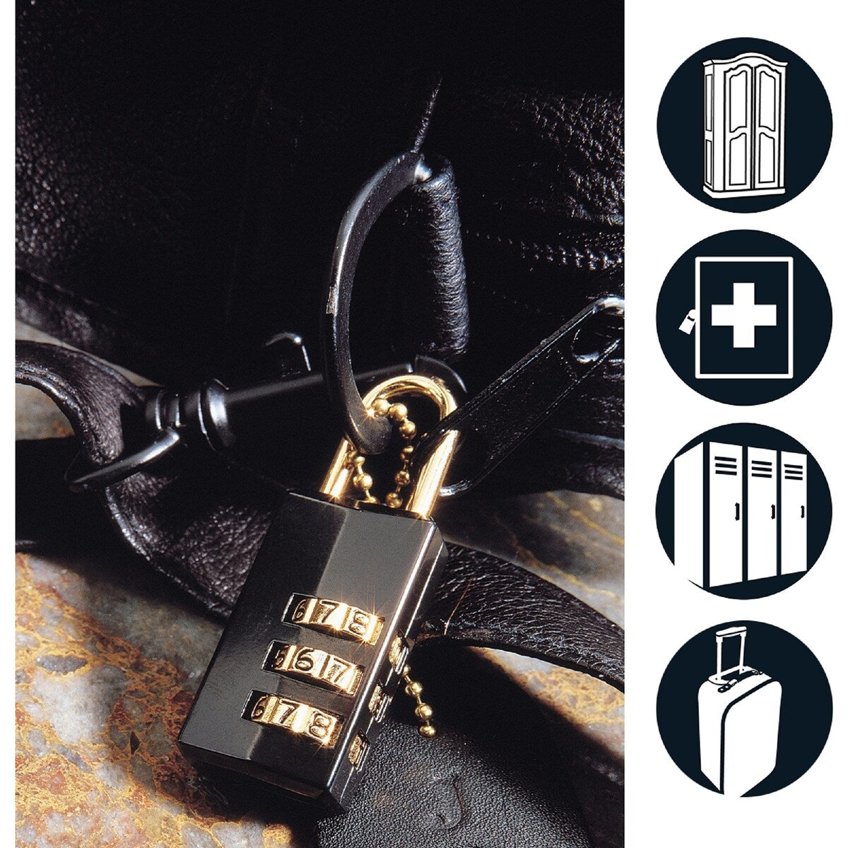 Master Lock 20mm Combination Padlock 2 Pack Each