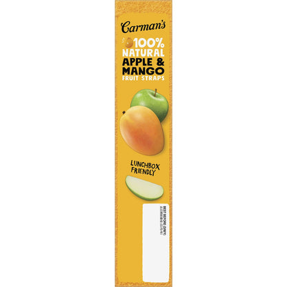 Carmans Fruit Straps Apple & Mango Twin Packs 5 pack