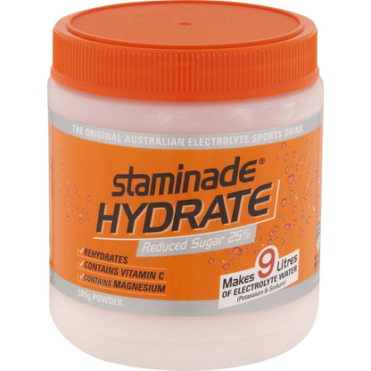 Staminade Hydrate Electrolyte Powder Orange 585g