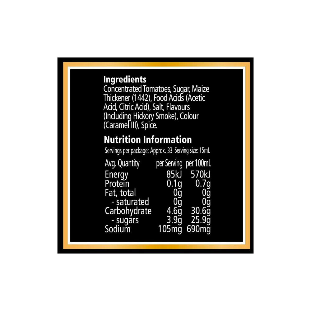 Heinz Smokey Barbeque Sauce - 500mL