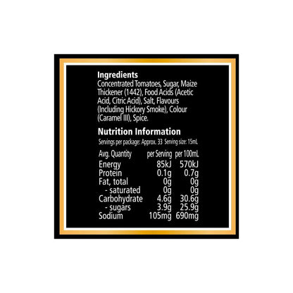 Heinz Smokey Barbeque Sauce - 500mL