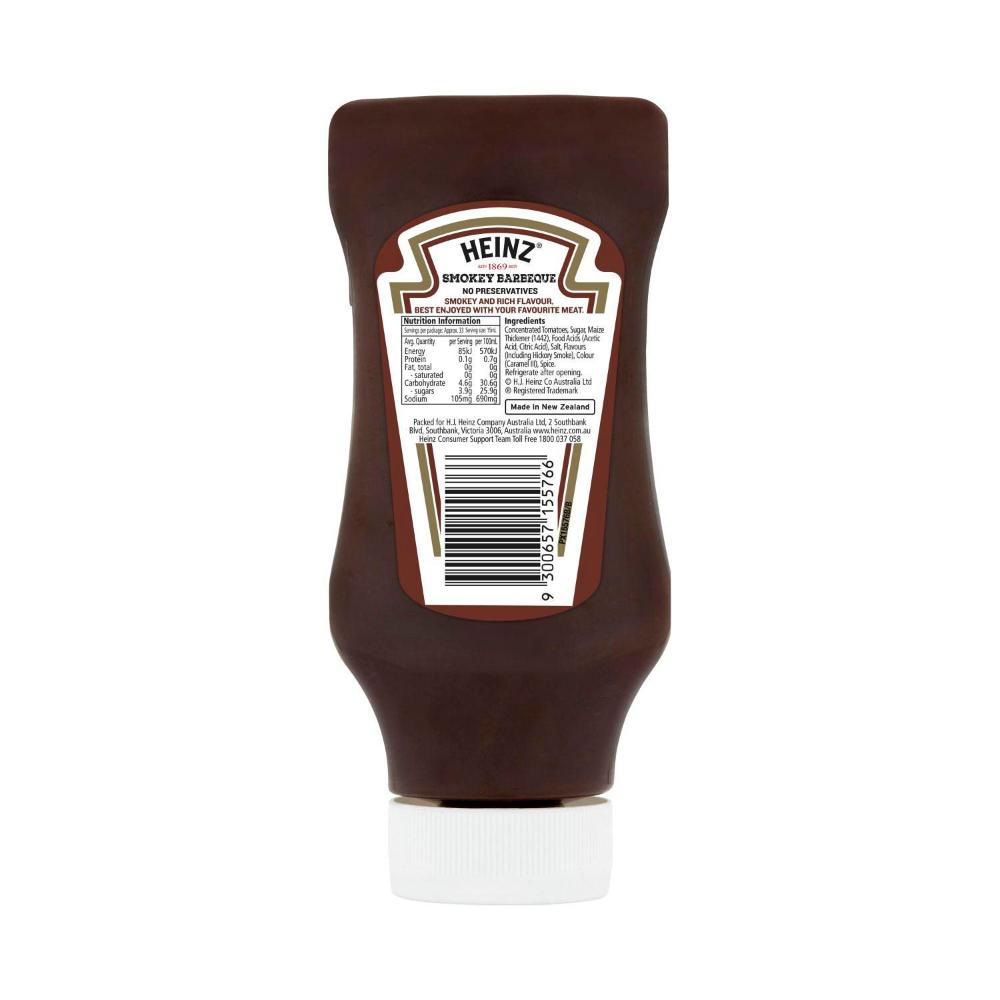 Heinz Smokey Barbeque Sauce - 500mL