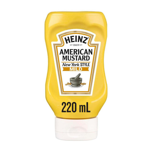 Heinz American Mustard Squeezy - 220mL