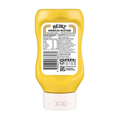 Heinz American Mustard Squeezy - 220mL