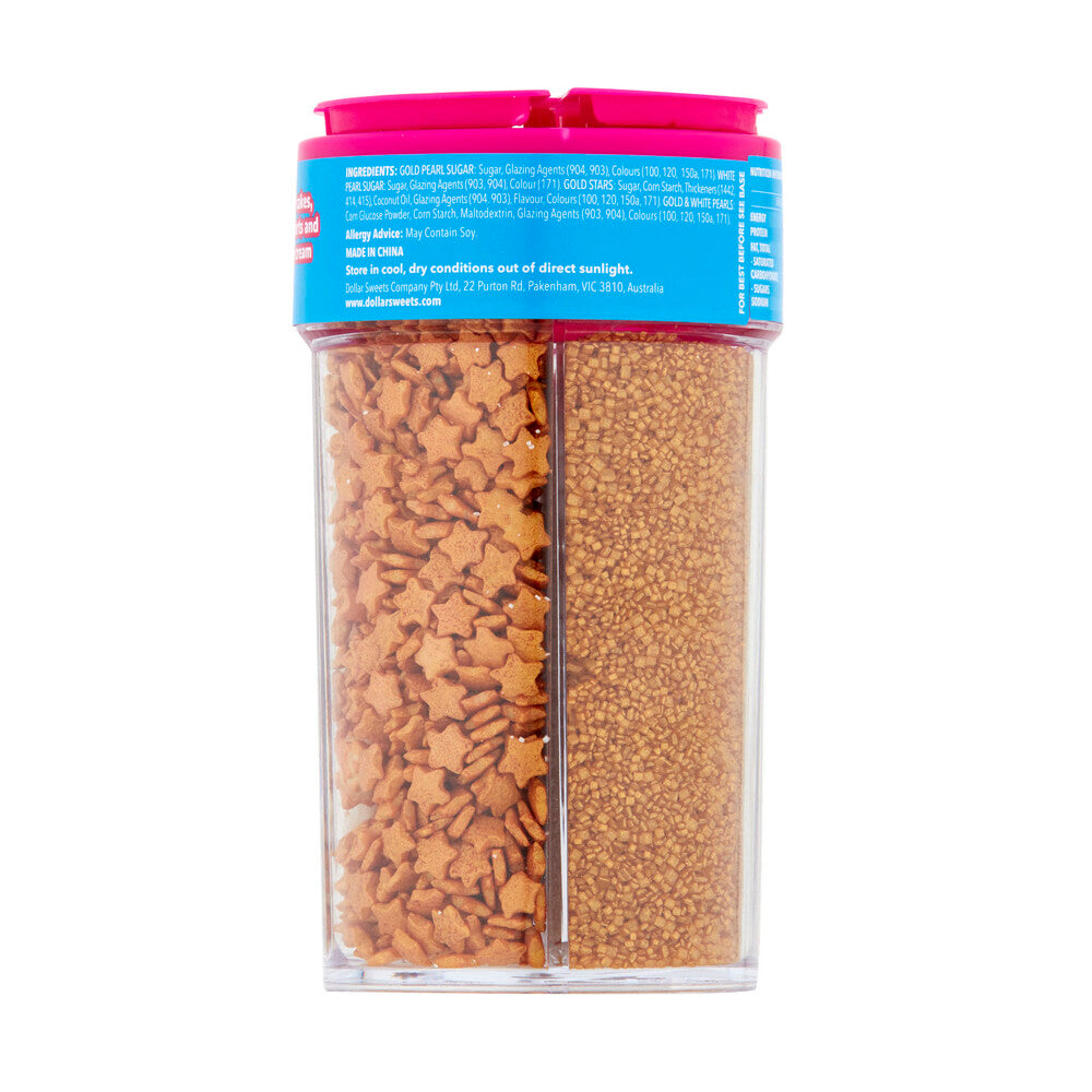 Dollar Sweets Gold Delight Sprinkles - 145g