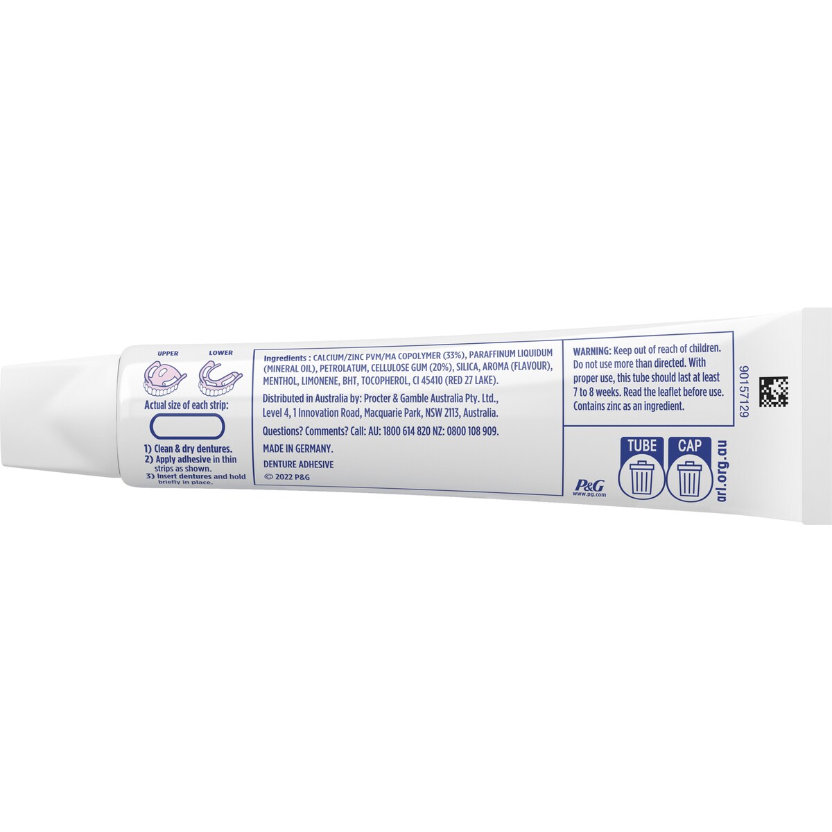 Fixodent Denture Adhesive Cream 65g