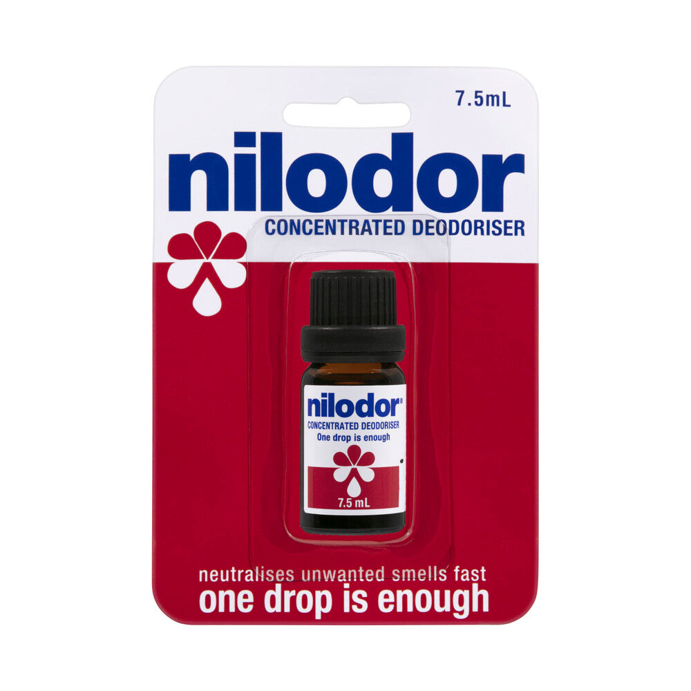 Nilodor Concentrated Deodoriser Odour Neutralising Eliminator Air Freshe ... 7.5mL