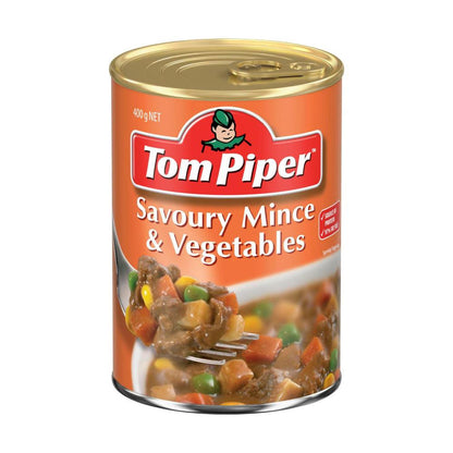 Tom Piper Vegetables Savoury Mince - 400g