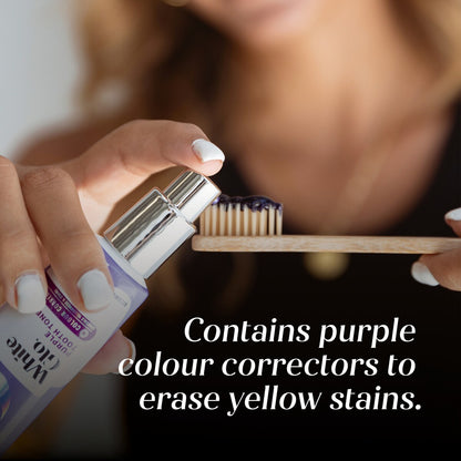White Glo Purple Tooth Toner Colour Corrector 50ml