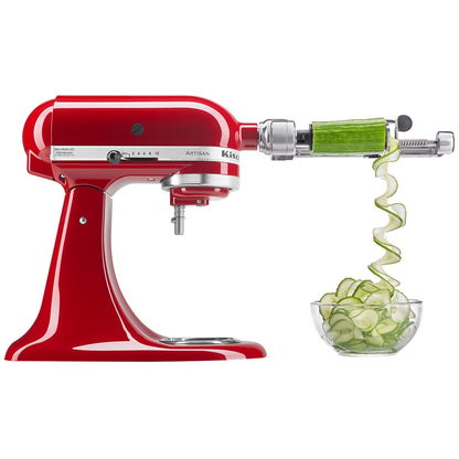 Kitchenaid 7-Blade Spiraliser Plus Peel Core Slice Attachment 5KSM2APC Black