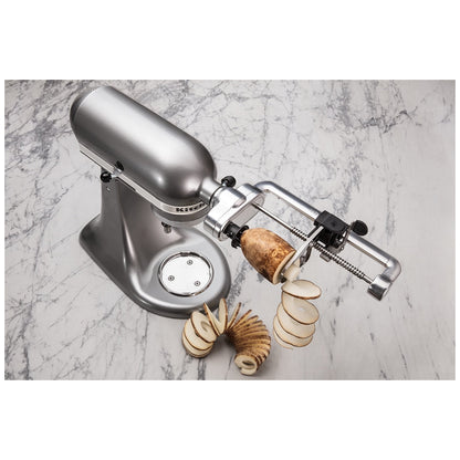 Kitchenaid 7-Blade Spiraliser Plus Peel Core Slice Attachment 5KSM2APC Black