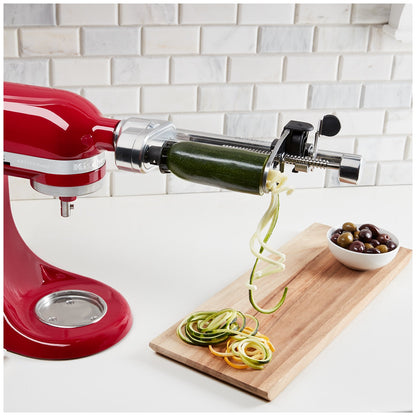 Kitchenaid 7-Blade Spiraliser Plus Peel Core Slice Attachment 5KSM2APC Black