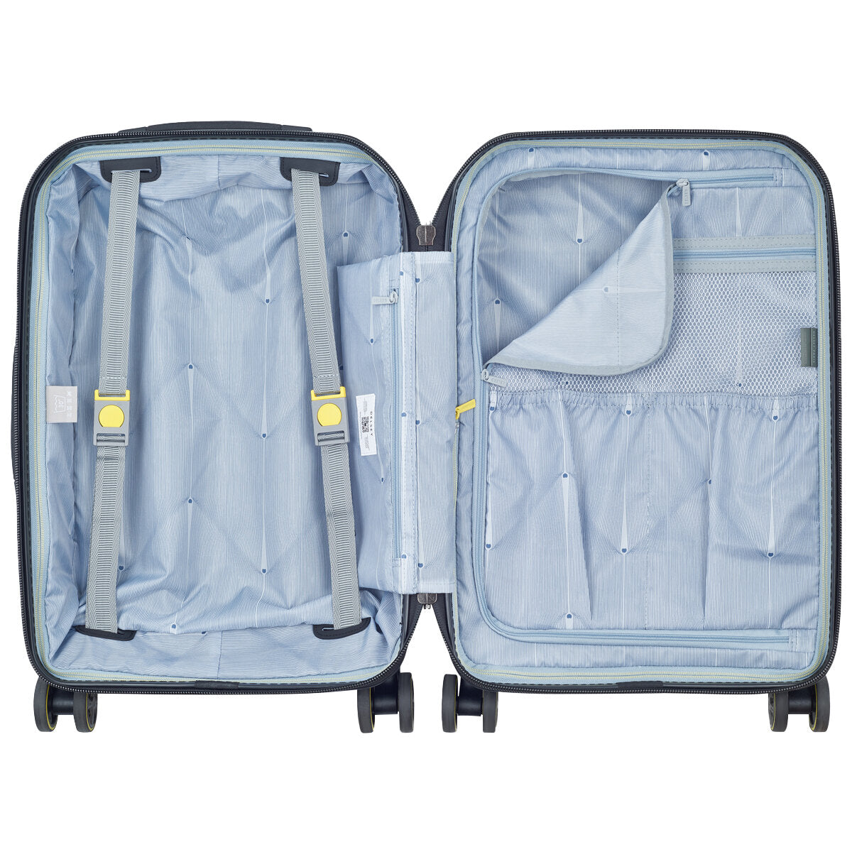 Delsey Helium Edge Hardside Luggage Set 2 Piece Graphite