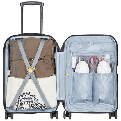 Delsey Helium Edge Hardside Luggage Set 2 Piece Navy