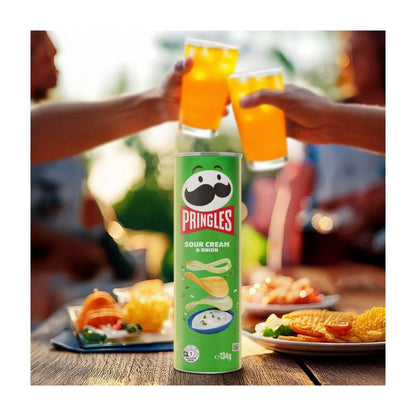 Pringles Potato Chips Sour Cream & Onion - 134g