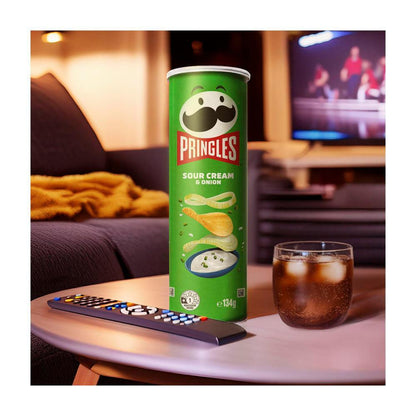 Pringles Potato Chips Sour Cream & Onion - 134g