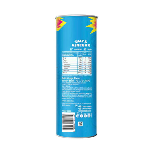 Pringles Salt & Vinegar Potato Chips - 134g