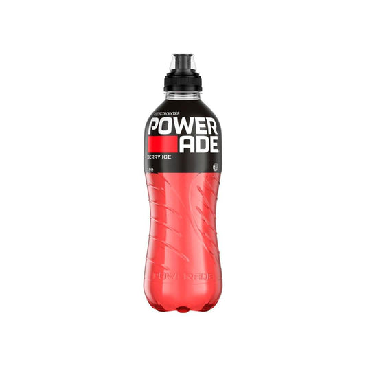Powerade Isotonic Berry Ice Sports Drink Sipper Cap Bottle - 1L
