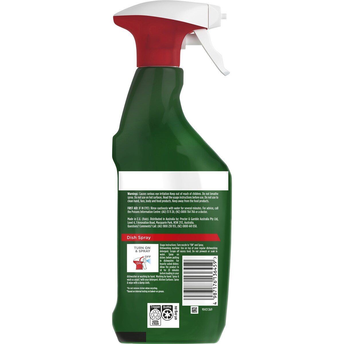 Fairy Clean Booster Dishwasher Power Spray 420ml
