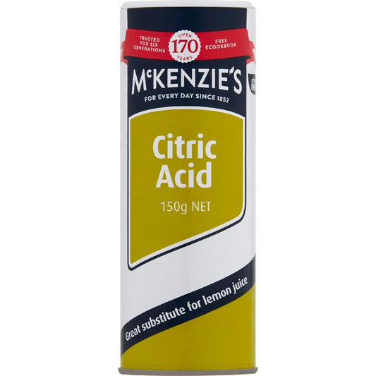 McKenzies Citric Acid 150g