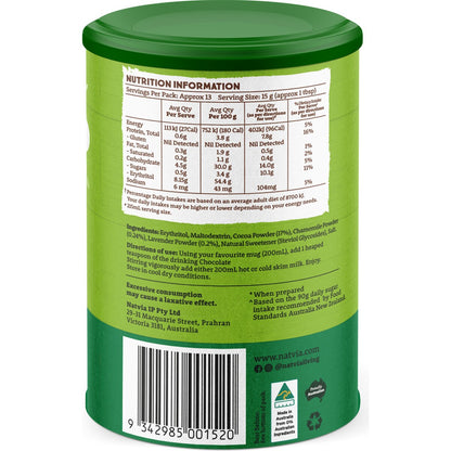 Natvia Relax Drinking Chocolate 200g