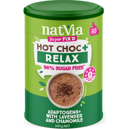 Natvia Relax Drinking Chocolate 200g