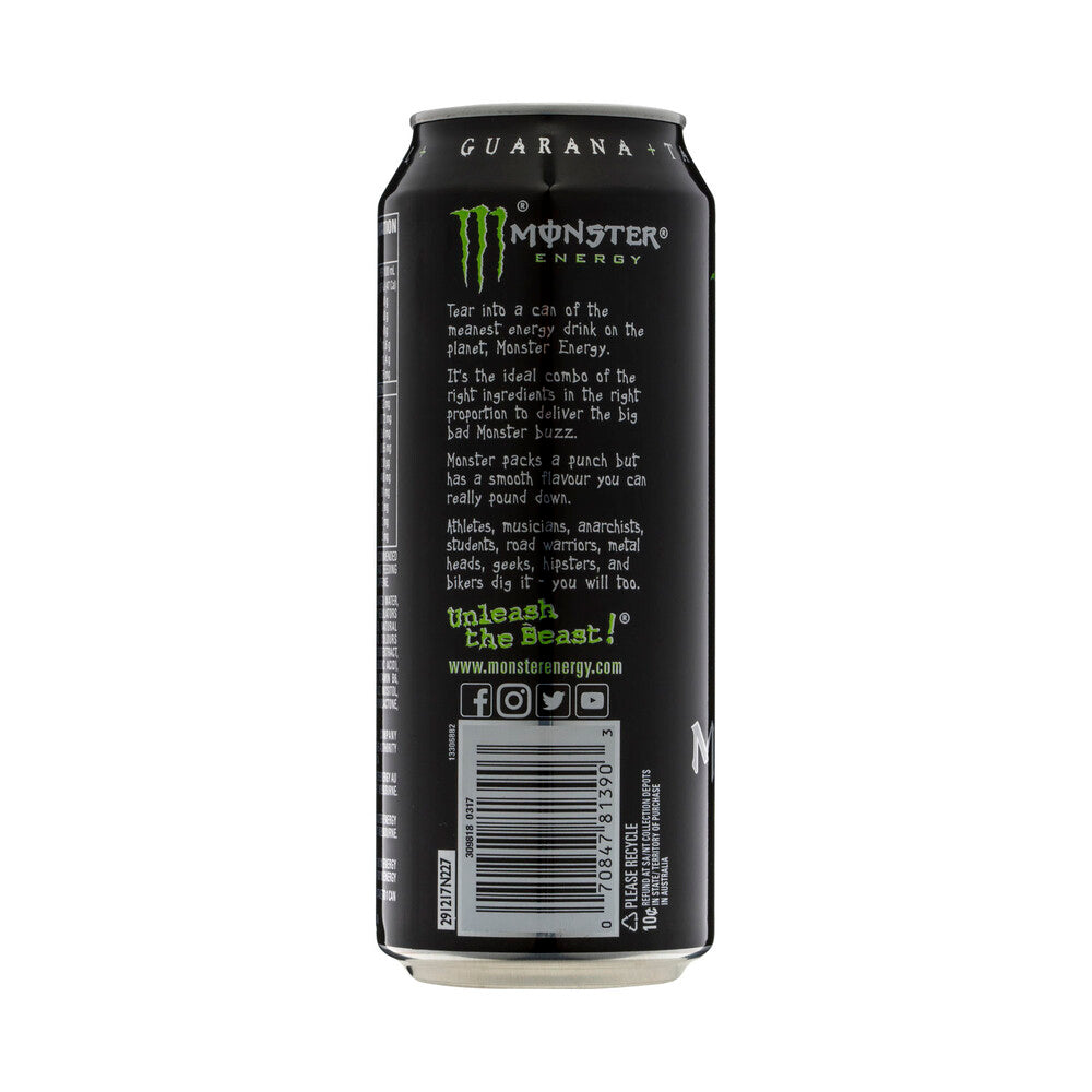 Monster Energy Drink Can Green - 500mL