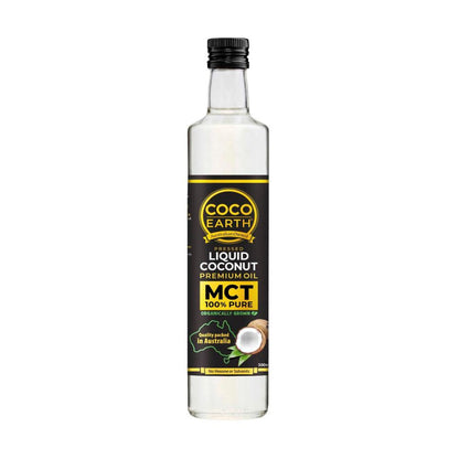 Coco Earth Liquid Coconut Premium Oil - 500mL