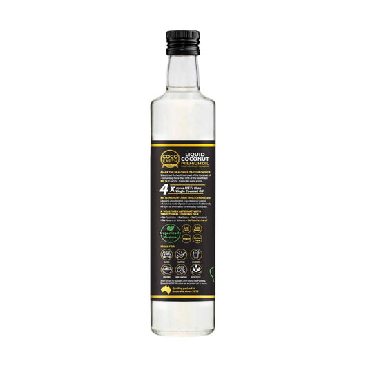 Coco Earth Liquid Coconut Premium Oil - 500mL