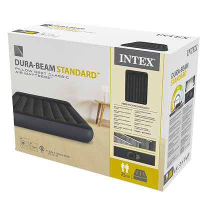 Intex Dura-Beam Double Airbed with Built-In Electric Pump 64148NZ
