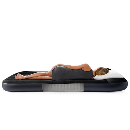 Intex Dura-Beam Double Airbed with Built-In Electric Pump 64148NZ