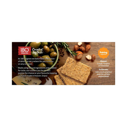 180 Degrees Hazelnut Oat Crackers - 150g