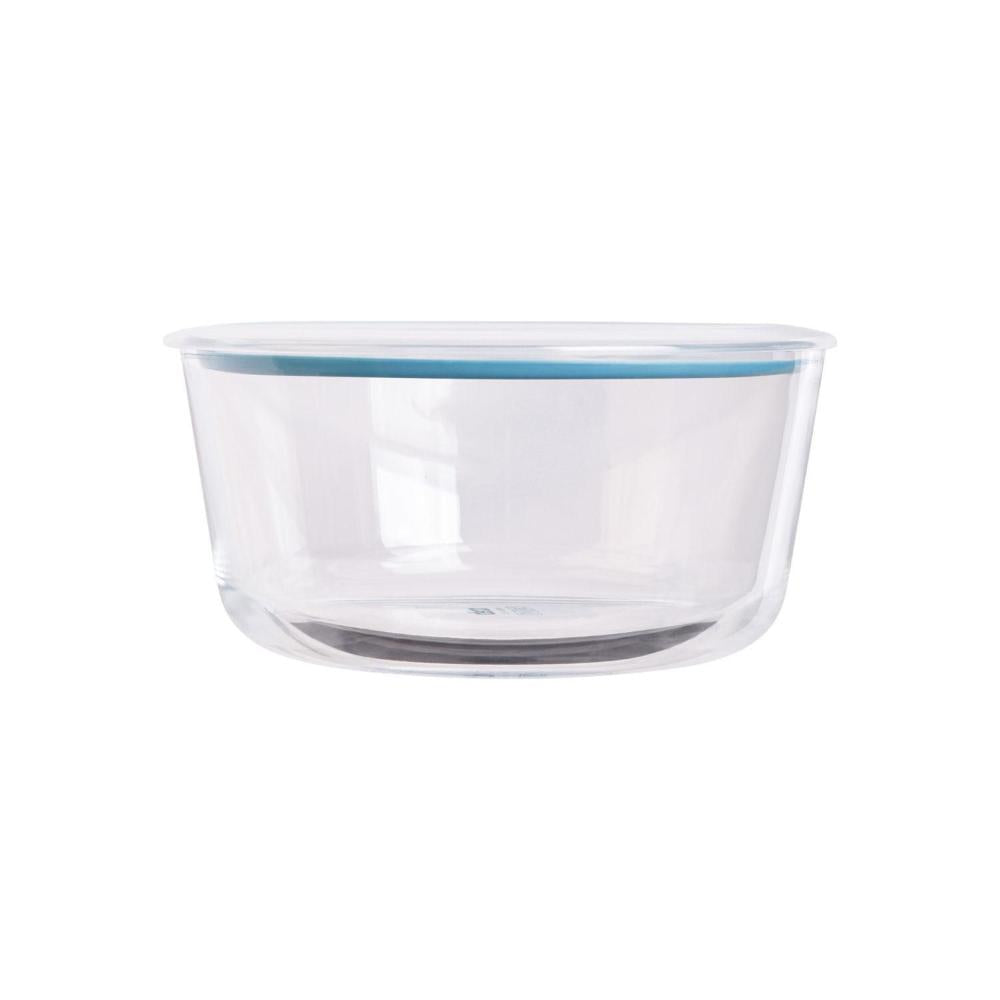 Decor Vent & Seal Leak Proof Glass Round Container 1.5l - 1 Each